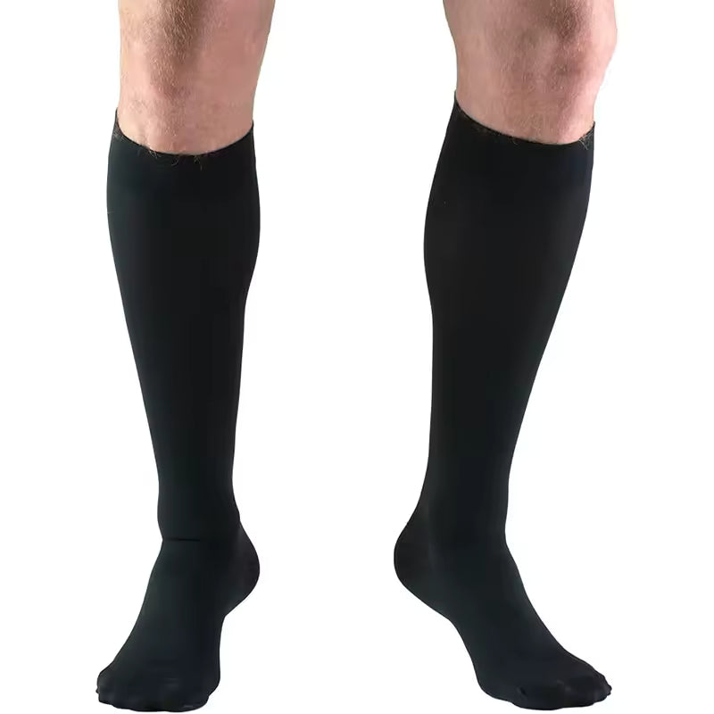 Knee-high compression socks